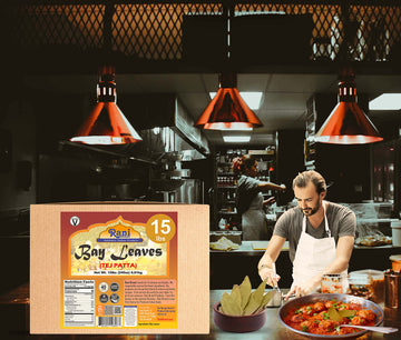 Rani Bay Whole Leaf (Leaves) Spice Hand Selected Extra Large 240Oz (15Lbs) 6.81Kg Bulk Box ~ All Natural | Gluten Friendly | Non-Gmo | Vegan | Indian Origin (Tej Patta)