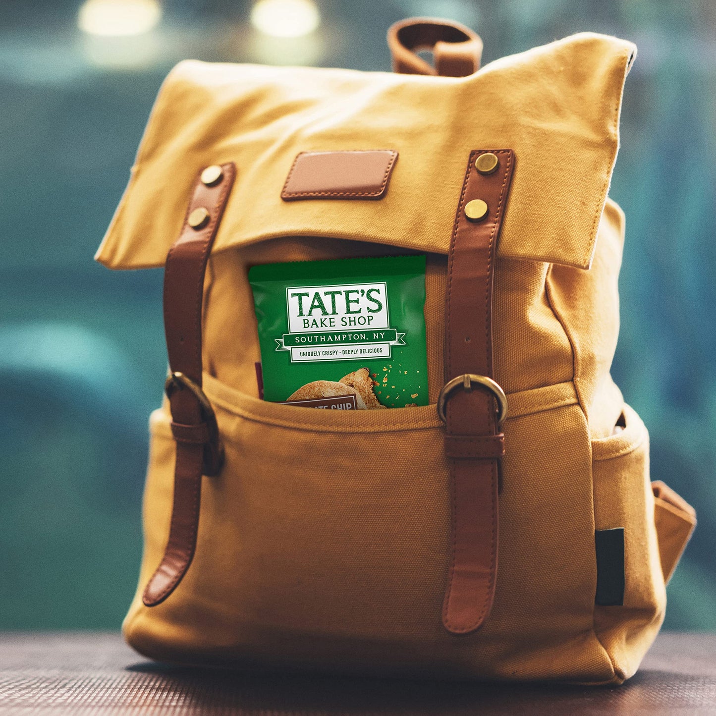 Tates Bake Shop Chocolate Chip Cookies, 16 - 2 Cookie Snack Packs (2 Boxes)