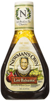 Newman's Own Light Balsamic Vinaigrette, 16-Ounce Bottle (Pack of 6)