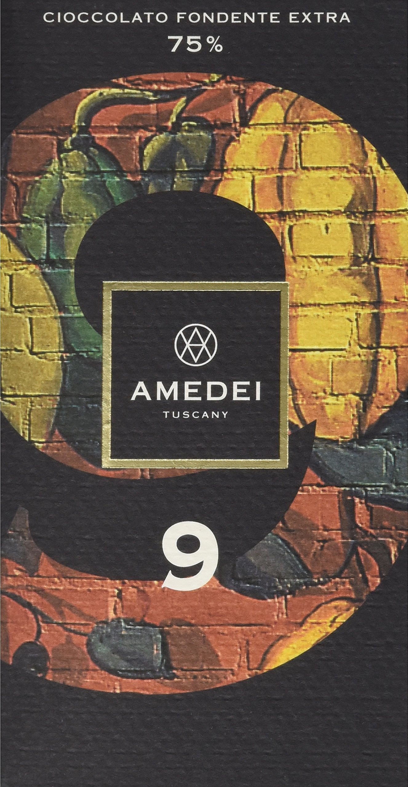 Amedei Signature 9 Blend Dark Chocolate Bar 75% Cocoa