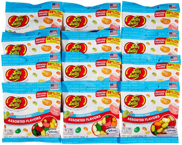 Sugar-Free Jelly Belly Jelly Beans - Genuine, Official, Straight from the Source, 2.8 Ounce (Pack of 12)