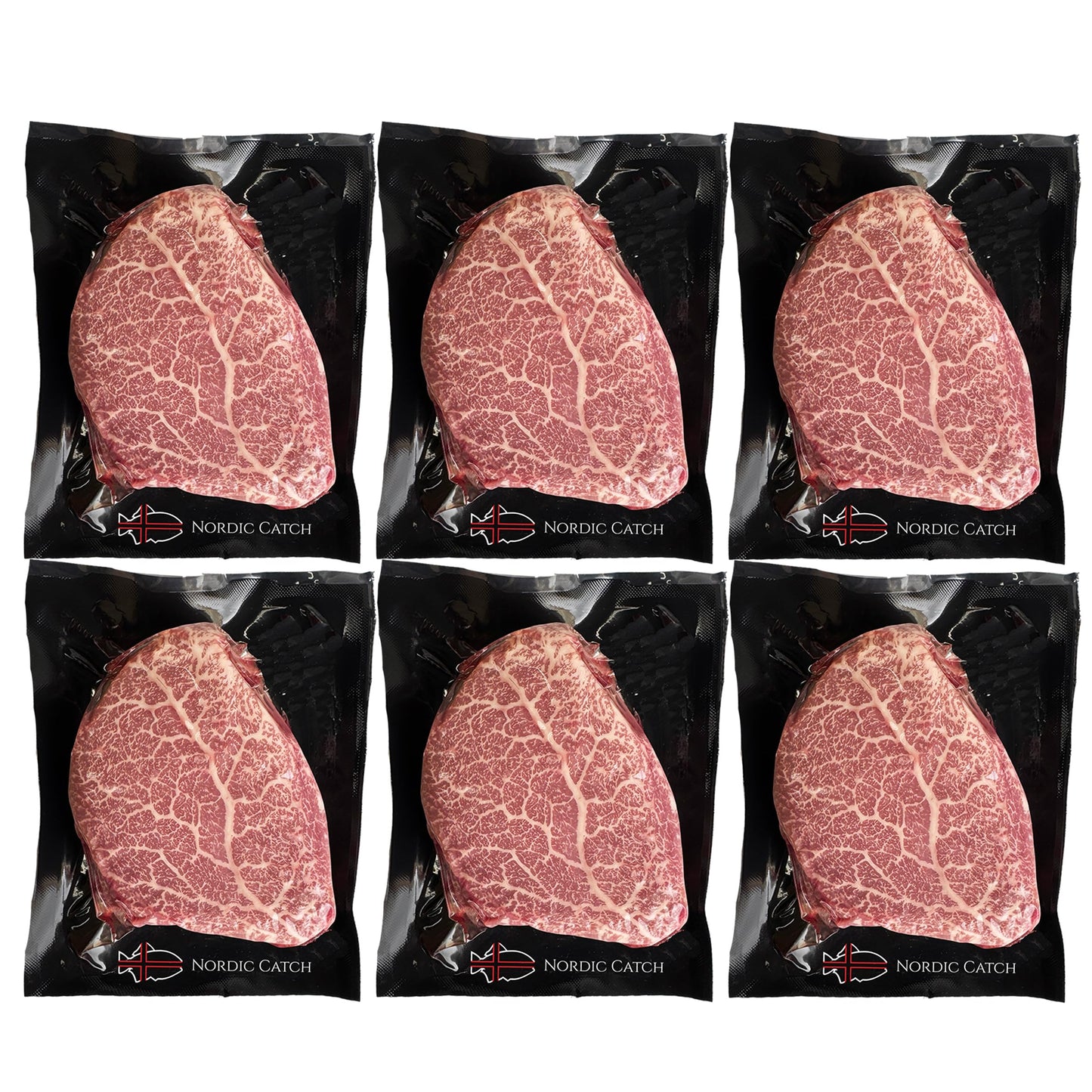 Nordic Catch Grade A5 Japanese Wagyu Steak Without Bone, Always Fresh Thick Cut, Skin-Packed 100% Authentic A5 Wagyu Steak From Kagoshima Reserve - Great Gift