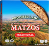 Promised Land Handmade Round Shmura Matzo, 1lb | 18 Minute Matzo | Traditional Stone-Baked | Kosher for Passover | Product of Is