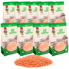 Thya Organic Red Split Lentils, 9 Lb (9 X 1 Lb Packs)