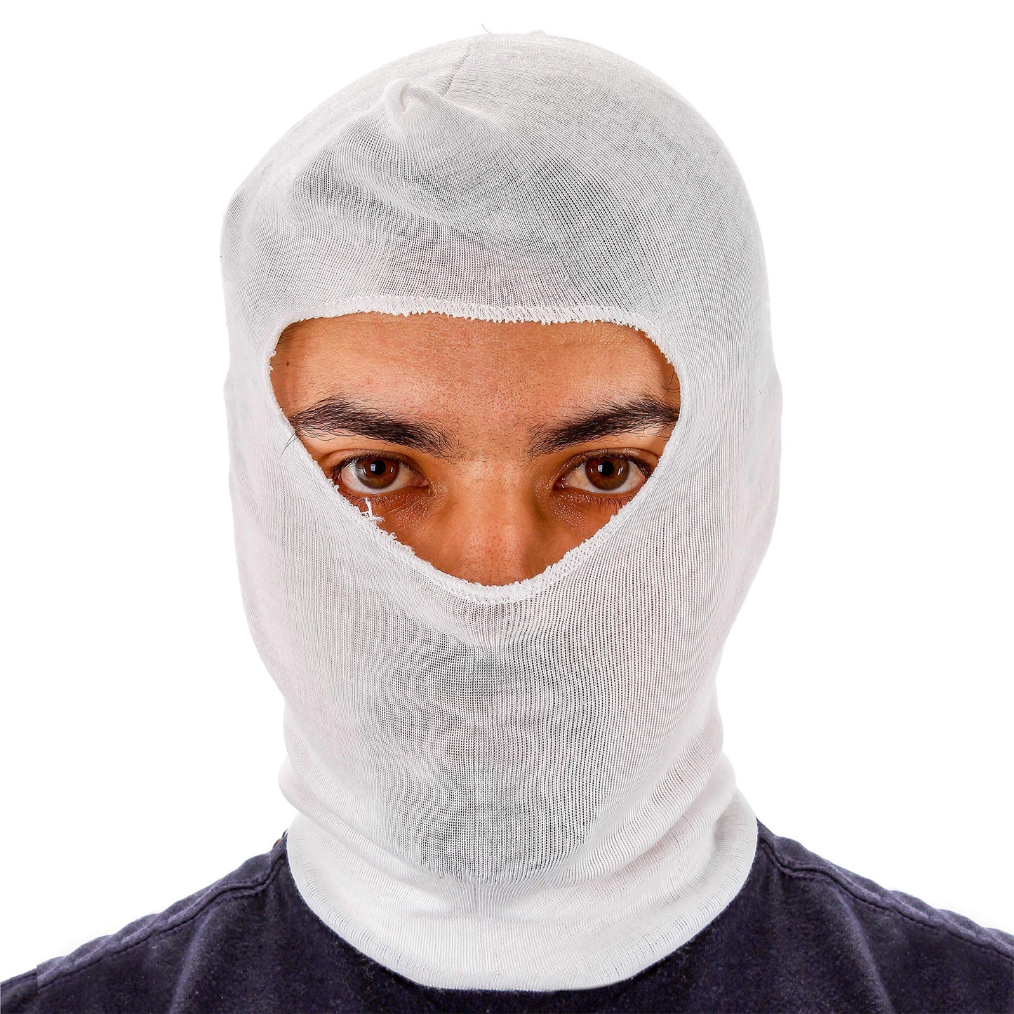 Tcp Global Premium Painters Spray Socks, One Size Fits All (Pack Of 40) - Snug Soft Stretch Cotton Hood Mask - Covers Head To Pr