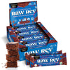 Raw Rev Vegan High-Protein Bars, Double Chocolate Brownie Batter, 10g Plant Protein, 12g Fiber, Non-GMO, 1.6 Oz, 12 Count (Pack