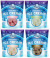 Arctic Farms Freeze Dried Ice Cream Variety Pack of 4 - Unique Treat That Does Not Melt