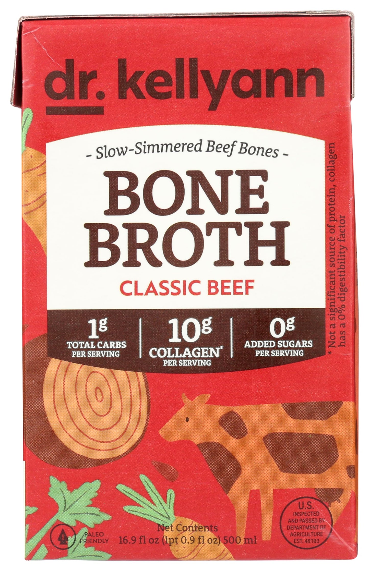 Dr Kellyann Broth Bone Beef Classic 16.9 FO