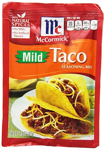 Mccormick Mild Taco Seasoning Mix, 1.5 Oz