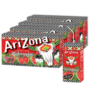 Arizona Watermelon Drink, 6.75 fl oz Tetra Box (Pack of 32)