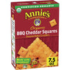 Annies Organic Bbq Cheddar Squares Flavoured Snack Crackers 7.5 Oz