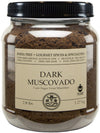 Pure Dark Muscovado Sugar, All-Natural Gourmet Sweetener For Coffee, Tea, And Baking , 3.0 Lb Canister (Pack Of 1)