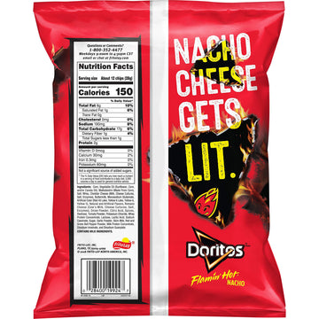 Doritos Flamin Hot Nacho, 9.75oz