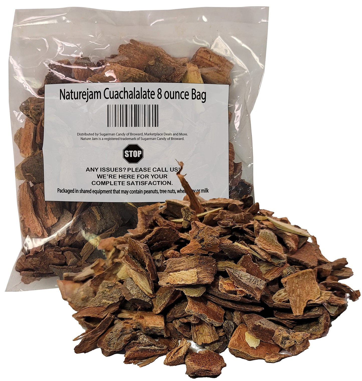 Naturejam Cuachalalate 8 Ounce Bag-Stomach Ulcer & Digestive Discomfort Help-100% Natural Wildcraft-No Processing Aka Juliana Ad