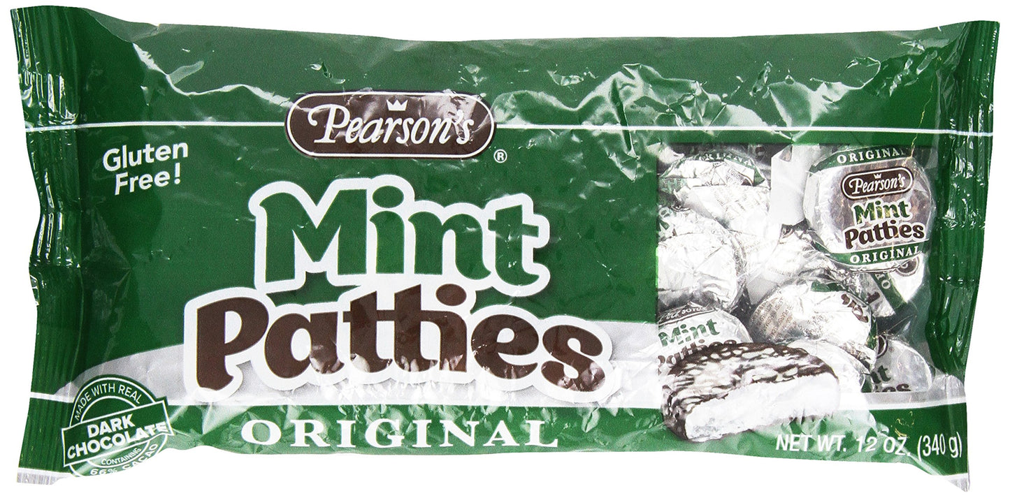 Pearsons Mint Patties with Real Chocolate, 12 oz
