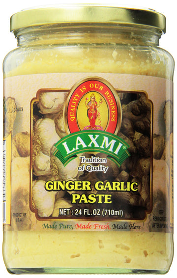 Laxmi Traditional Indian Ginger Garlic Cooking Paste - 24Oz