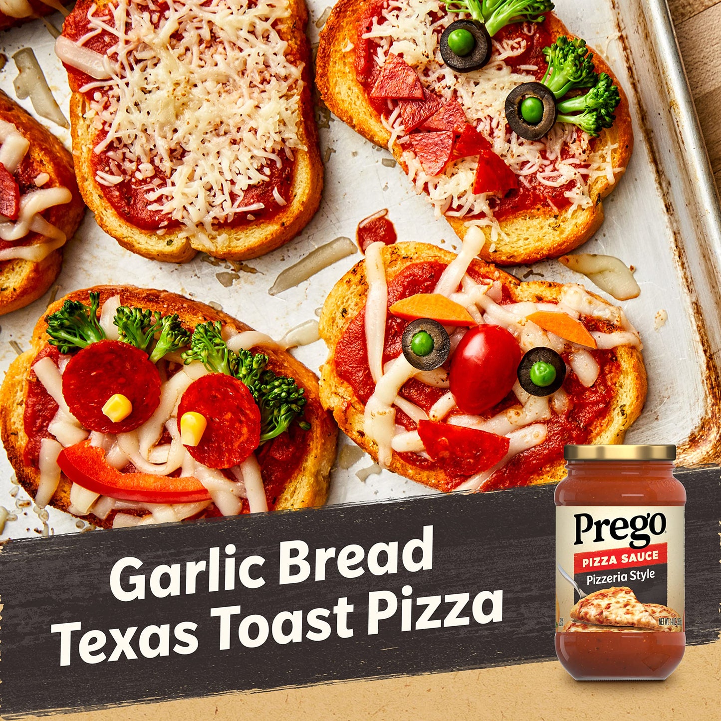 Prego Pizzeria Style Pizza Sauce, 14 Oz Jar