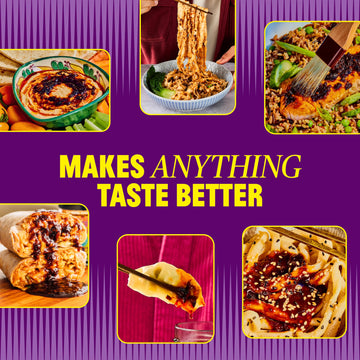 FLYBYJING Spicy Sweet Savory Sichuan Chili Oil Sauce, Vegan, 6oz (Pack of 2)