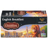 Celestial Seasonings Black Tea, English Breakfast, 20 Count (Pack Of 6) (Packaging May Vary)