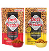 Dot'S Homestyle Pretzels 18 Ounce Family Size Honey Mustard & Original Seasoned Pretzel Twists Variety Pack (2 Pack)