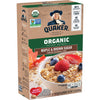 Quaker Instant Organic Oatmeal Maple & Brown Sugar Breakfast Cereal, 8 Packets Per Box (Pack of 6 Boxes)