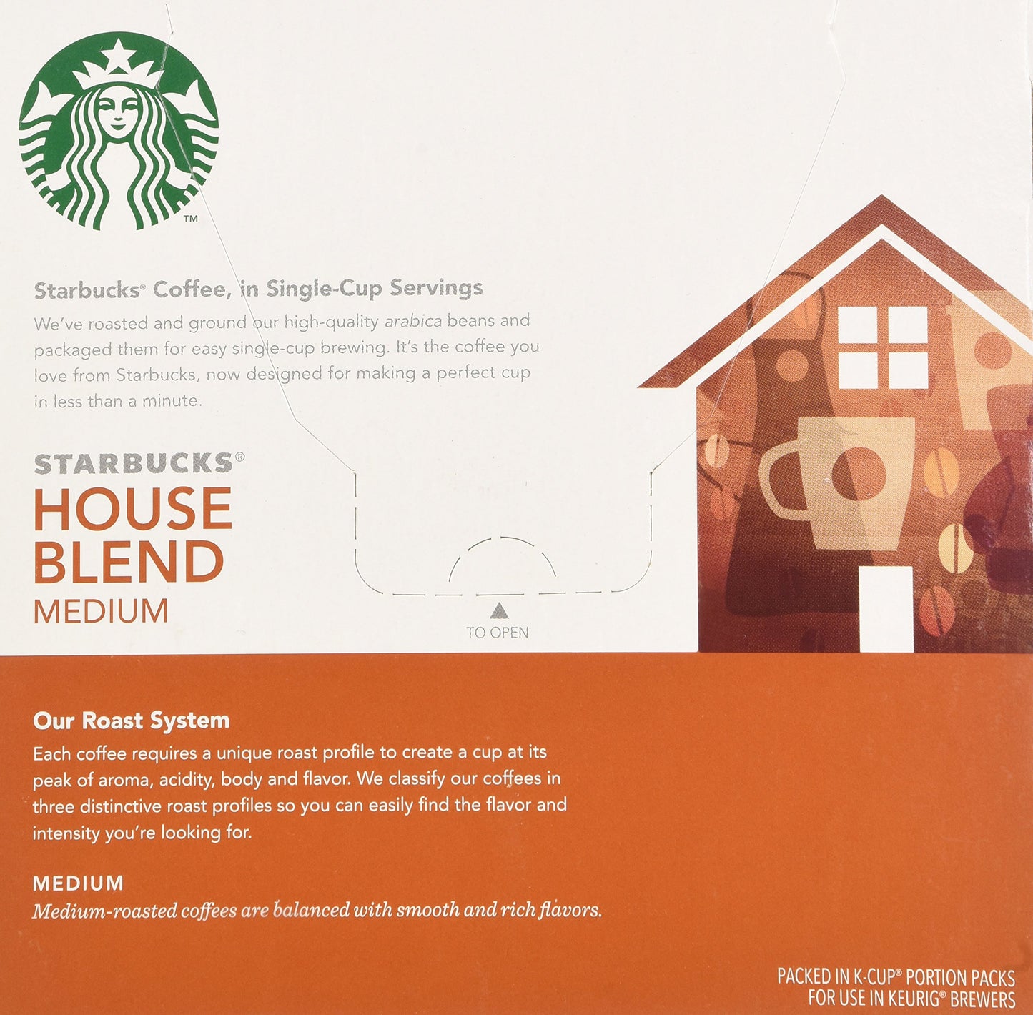 Starbucks House Blend Coffee K-Cups