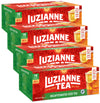 Luzianne Unsweetened Decaffeinated Iced Tea Bags, Gallon Size, 18ct Box, (Pack of 4)