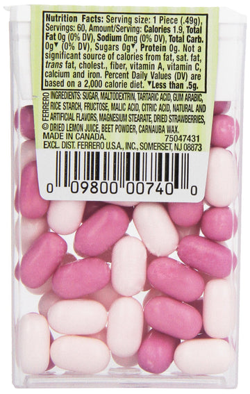 Tic Tac Mints Fruit Adventure Singles, 1 Ounce 12 Pack