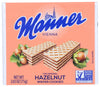 Manner - Wafer Hazelnut - Case Of 12-2.65 Oz