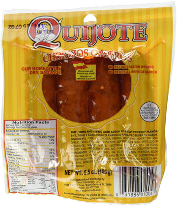 Quijote Chorizos Caseros 4 PK