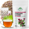 50 Bags Oregano Tea Dried Oregano Leaves Herbal Tea Bag (Origanum Vulgare L.) - 50 Count 1.5g Bags Dry gano Leaf Herb
