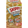 SKIPPY Natural Creamy Peanut Butter Spread, 1.15 Ounce Squeeze Packs, Pack of 8