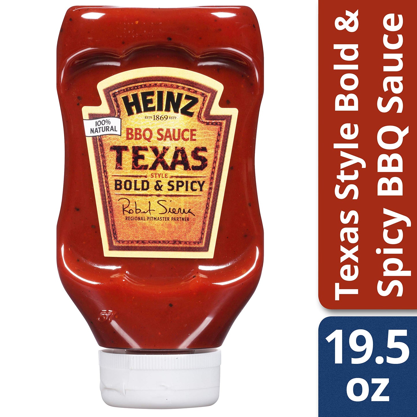 Heinz Texas Style Bold & Spicy Bbq Sauce (19.5 Oz Bottle)