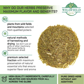 20 Bags Dried Horsetail Herb Tea Shavegrass Cola De Caballo Hierba Cavalinha Tea (Equisetum Arvense) - 20 Count 1.5 G Bags Horse