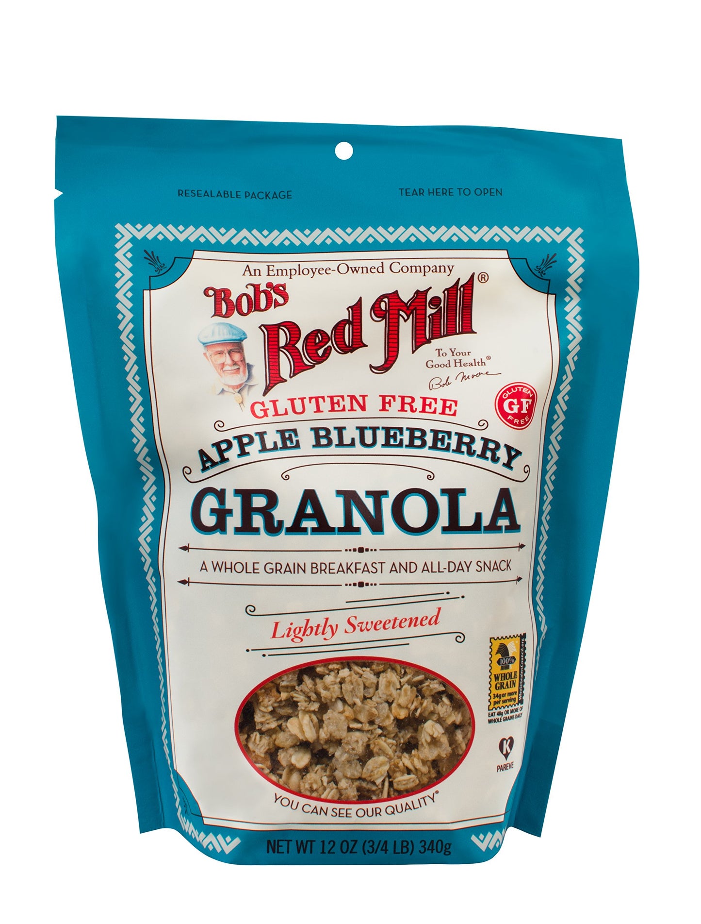 Bobs Red Mill Gluten Free Apple Blueberry Granola 12-Ounce
