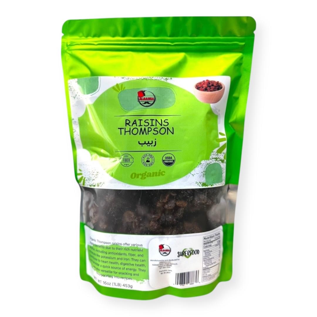 Organic Thompson Raisins – Premium Dried Fruit