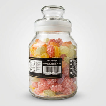 Cambridge & Thames Assorted Fruit Candies 34oz - Gourmet Hard Candy Jar
