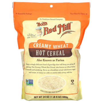 BOBS CRMY WHT HOT CEREAL ( 4 X 24 OZ   )