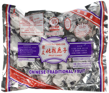 Dried Plum Fruit Candy - Chan Pui Ying Che - 14 Oz (400 G) (Pack Of 1)