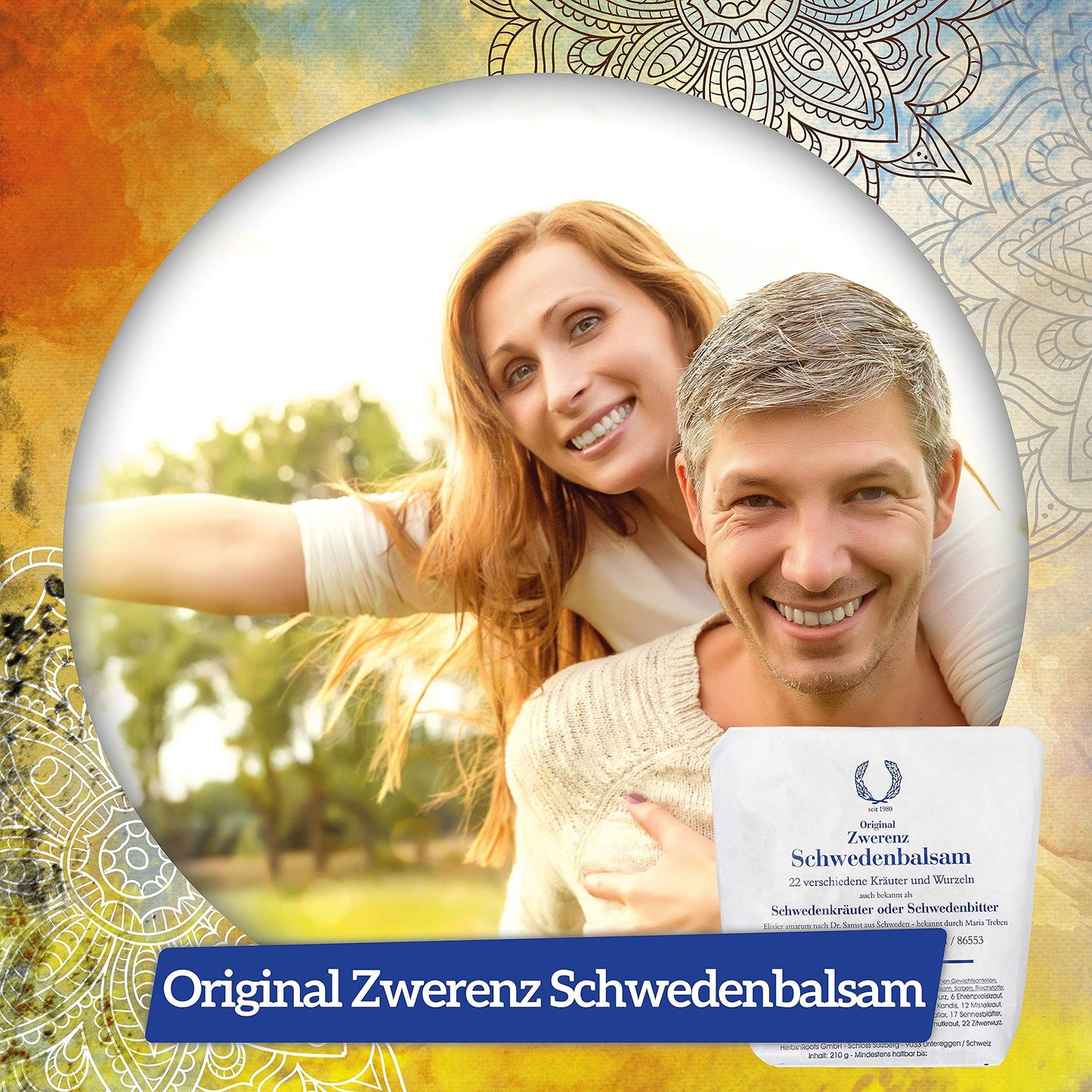 Original Zwerenz Swedish Bitters. Made in Germany. 22 Ingredients. 210 gr