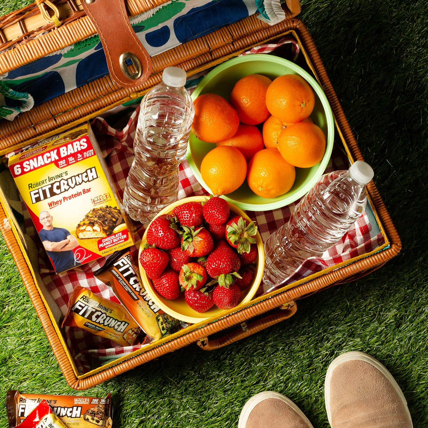 Fitcrunch Snack Size Protein Bars, Designed By Robert Irvine, Worlds Only 6-Layer Baked Bar, Just 3G Of Sugar & Soft Cake Core (