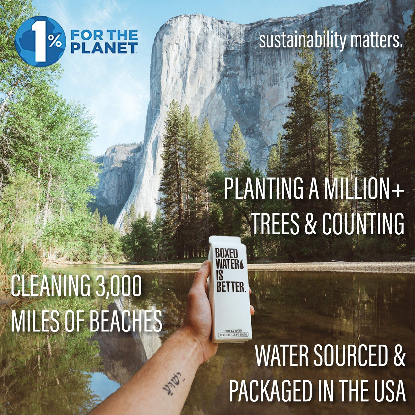 Boxed Water 16.9 Oz. (12 Pack) - Purified Drinking Water In 92% Plant- Based Boxes - 100% Recyclable, Bpa-Free, Refillable/Reusa