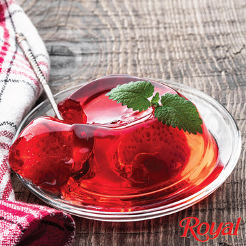 Royal Strawberry Gelatin Dessert Mix, Sugar Free And Carb Free,0.32 0Z (Pack Of 12)