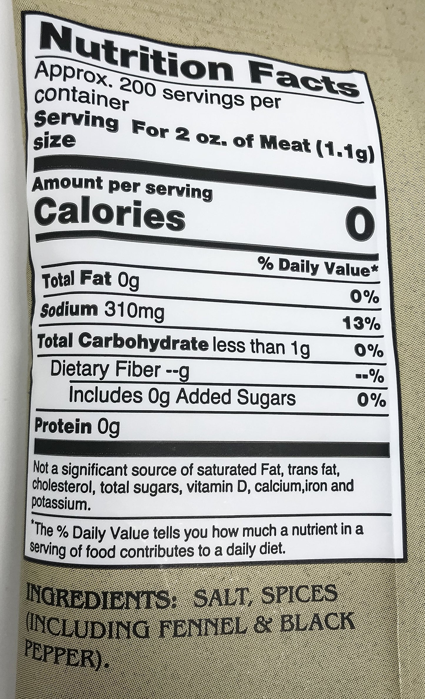 AC Legg Mild Italian Sausage Seasoning, 2 Packs of 8 Ounces Each, Perfect for Cooking and Grilling