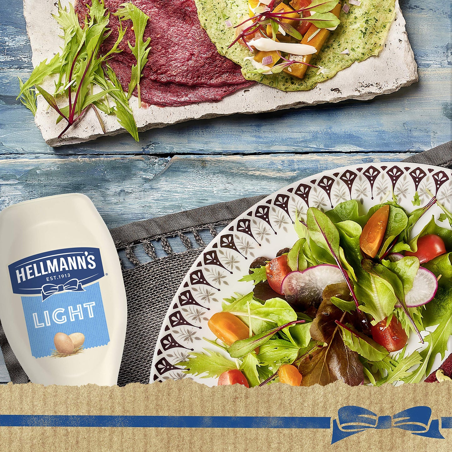 Hellmann'S Light Mayonnaise Light Mayo Squeeze Bottle Pack Of 3 For A Creamy Condiment For Sandwiches And Simple Meals Made With