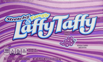 Laffy Taffy Grape Chews Candy, 24 Count