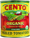 Cento Organic Whole Peeled Tomatoes, 28 Ounce Cans (Pack Of 12)