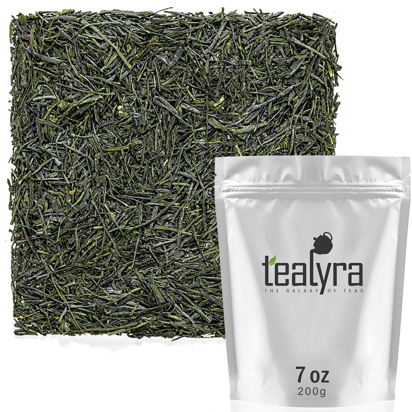 Tealyra - Gyokyro Shizuoka Japanese Green Tea - Finest Hand Picked Loose Leaf Tea - Highest Top-Grade Tea - 200G (7-Ounce)