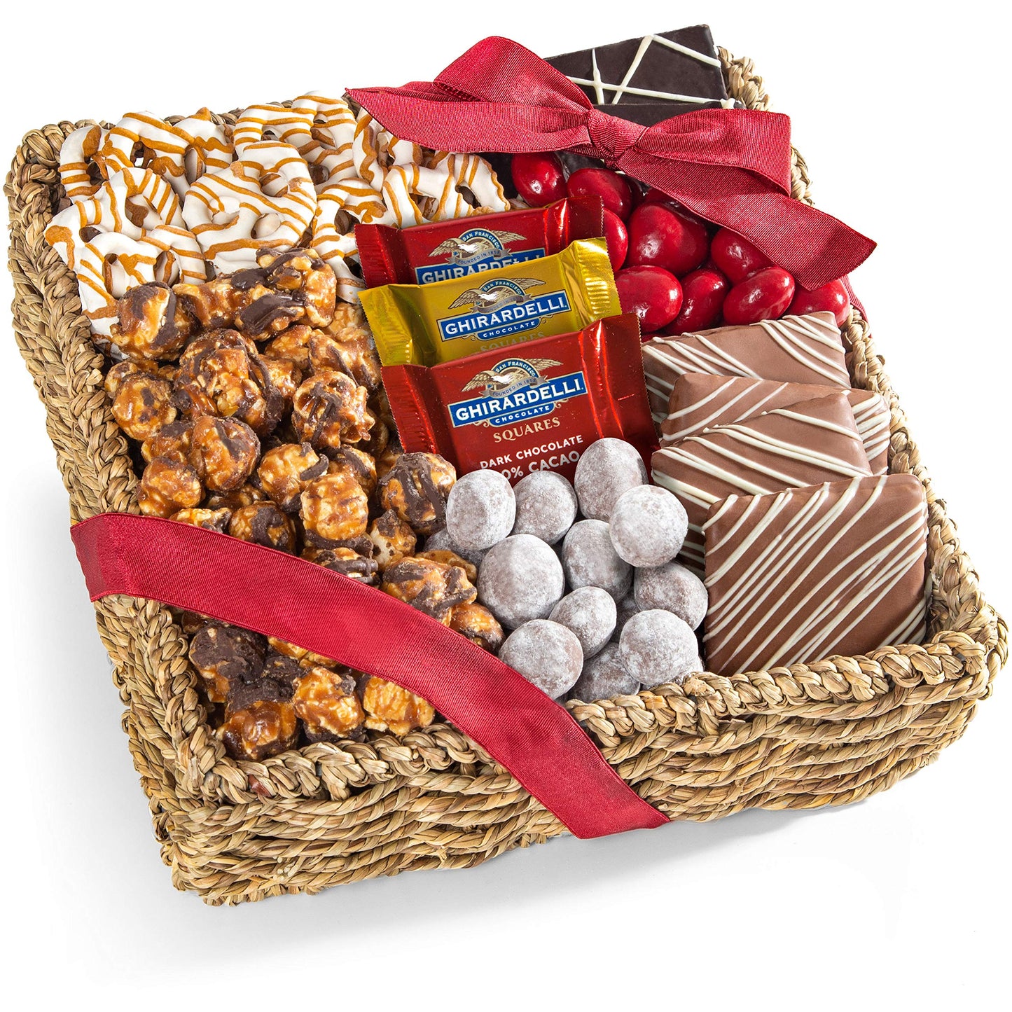 A Gift Inside Chocolate Nuts And Crunch Gift Basket