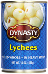 Dynasty Lychees In Heavy Syrup, 15 Oz